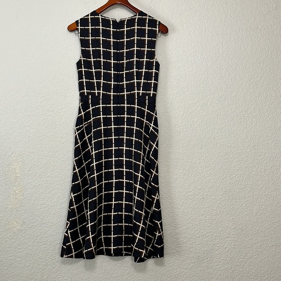 J Crew Windowpane Silk Dress - Picture 8 of 14